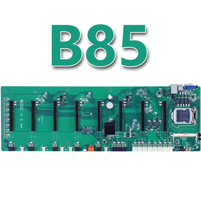 B85 그래픽 카드 8 GPU 이더음 마이닝 메인보드 LGA1150